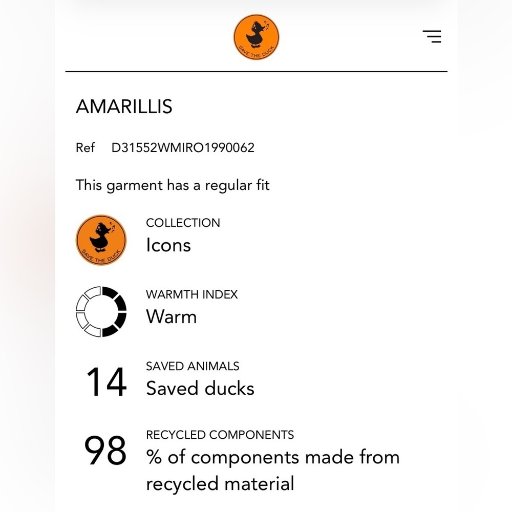 Amarillis Jacket • RARE 🦆 - Picture 8 of 10